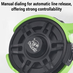 SIUKE ice fishing reel wire cup close-up emphasizes reliable line control.