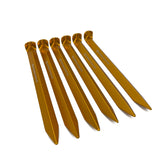 Six Moon Designs 6-piece 7-inch stake set for secure shelter anchoring