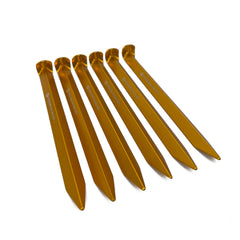 Six Moon Designs 6-piece 7-inch stake set for secure shelter anchoring