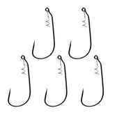 Sixth Sense LockDown Hook 5/0 closeup showing sturdy point for secure bait retention.