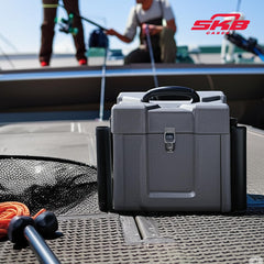 SKB Mini Kayak Box padlockable latch enhances transport security