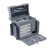 SKB Small Kayak Box top compartment keeps small items organized for quick access.