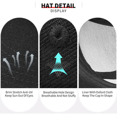 Side view showing adjustable Velcro closure on black snapback