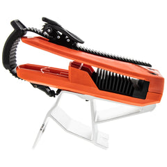 Ski-Doo LinQ rack rubber cushions protect edges during transport.