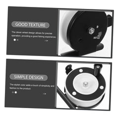 SKISUNO reel side view highlighting lightweight construction for easy handling on water