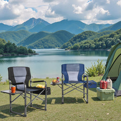 SKONYON heavy-duty chair frame supports up to 500 lbs for sturdy outdoor seating.