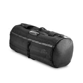 Skunk duffle bag front view highlighting rugged build for travel