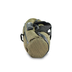 Skunk duffle small carbon-filter thermal lining for odor control during transit