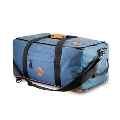 Skunk Hybrid Backpack Denim front view for daily carry.
