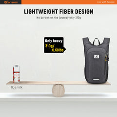 SKYSPER small daypack worn on the shoulder as a lightweight adventure companion