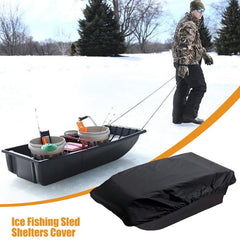 Sled Travel Cover's rugged Oxford cloth resists tears for durable protection.