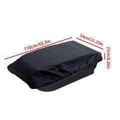 Sled Travel Cover protecting against snow, dust, and rain during transport