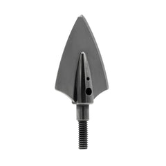 Slick Trick SB 175gn broadhead close-up shows fixed 30-degree bevel for consistent penetration.