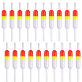 Wood slip bobbers set, 2.44 x 0.59 x 5 inches for Crappie, Catfish, Trout