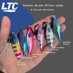 Ultra-sharp assist hooks on micro slow pitch jig