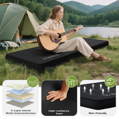 Slow Slog camping mat for side sleepers delivers premium comfort during overnight car camping.