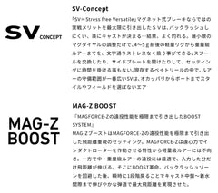 SLPWORKS Daiwa MAG Z BOOST 1000S spool line capacity options 14lb-100m and 16lb-90m