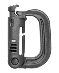 SLSWHLX GrimLOC on MOLLE webbing demonstrates break-away design reduces snags.