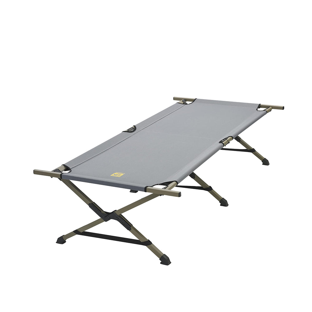 Slumberjack SJK emergency cot folding setup for quick outdoor comfort