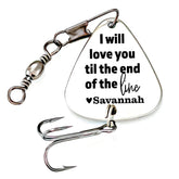 SM Design Harrisburg lure in stainless steel for durable casting and long-term use.