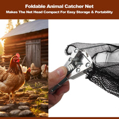 Compact storage with detachable telescoping handle