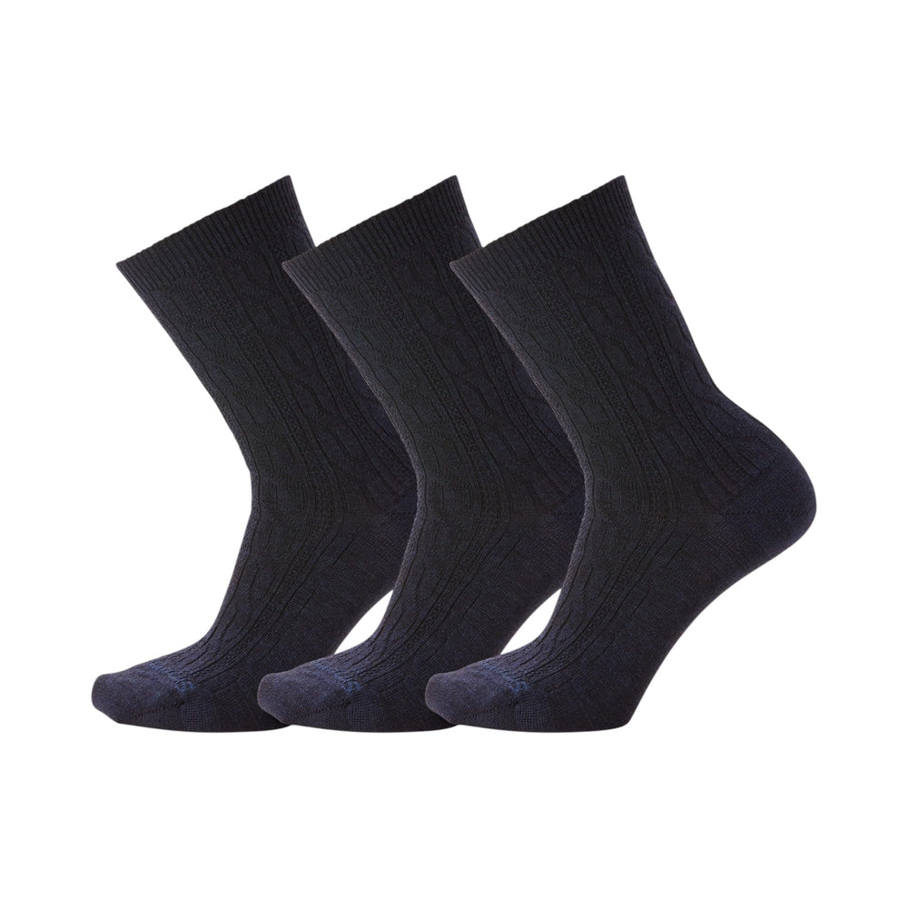 Smartwool Everyday Zero Cushion merino wool cable crew socks for breathable all-day wear