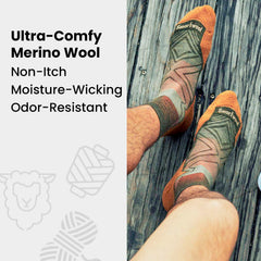 Smartwool Men's Bike Targeted Cushion sock breathable body mapped mesh enhances airflow