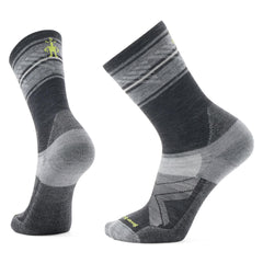 Smartwool Mens Bike Targeted Cushion Socks front view, durable warmth for cold-weather cycling