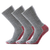 Smartwool Mountaineer Maximum Cushion Crew Socks 3pk in black XL, plush cushioning for long hikes