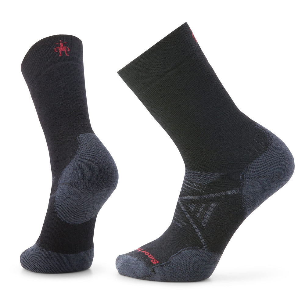 Smartwool Nordic Full Cushion Crew Black XL front view shows durable Indestructawool performance.