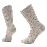 Smartwool unisex everyday waffle crew socks front view shows all-day comfort.