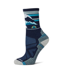 Smartwool Mountain Moon Crew sock for breathable comfort on hikes and all-day wear