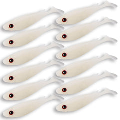 SMASHDIT paddle tail shad swimbait with 3D eyes - 4 inch