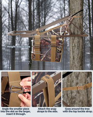 Smasrob easy-install-straps demonstrates quick setup with adjustable buckles for secure mounting.