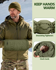 Smasrob hand warmer pouch adjustable strap demonstrates versatile wear options.