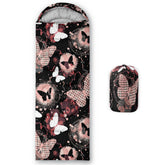 Smell Sunshine kids sleeping bag butterflies front view for camping warmth.