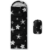 Smell Sunshine kids sleeping bag stars hood keeps kids warm on outdoor trips