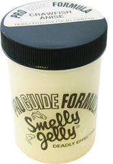 Smelly Jelly Pro Guide fish attractant jar boosts scent retention on lures.