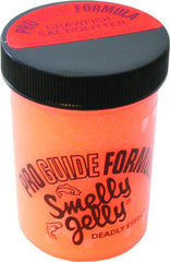 Smelly Jelly Pro Guide Formula Crawfish-Salt Glitter close-up highlighting glitter and attractant