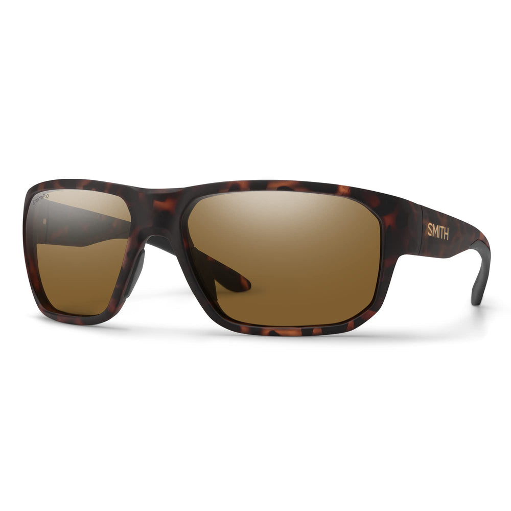 Smith Arvo sunglasses front view in matte tortoise for everyday outdoor use