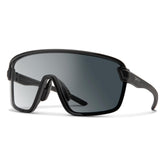 SMITH Bobcat sunglasses front view offering all-day coverage for mountain rides.