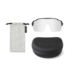 Includes hard case and extra clear lens for versatile travel.