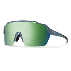 SMITH Shift Split MAG sunglasses front view with durable matte stone/moss frame for daily wear.