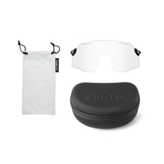 Megol nose pads on Smith Vert provide non-slip grip during climbs and descents