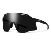 SMITH Vert PivLock sunglasses front view showing lightweight rimless design for clear vision