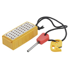 Smith's Pack Pal Tinder Maker wood grater for easy tinder generation and safe collection.