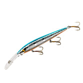Smithwick Deep Suspending Rattlin' Rogue in chrome-blue back orange belly, great for deep-water trolling.