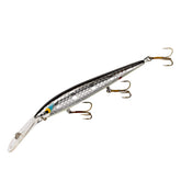 Smithwick Lures Deep Suspending Rattlin Rogue chrome back lure—front view for deep-water cranking