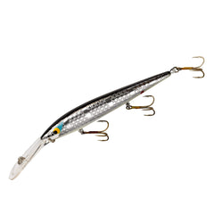 Smithwick Lures Deep Suspending Rattlin Rogue chrome back lure—front view for deep-water cranking