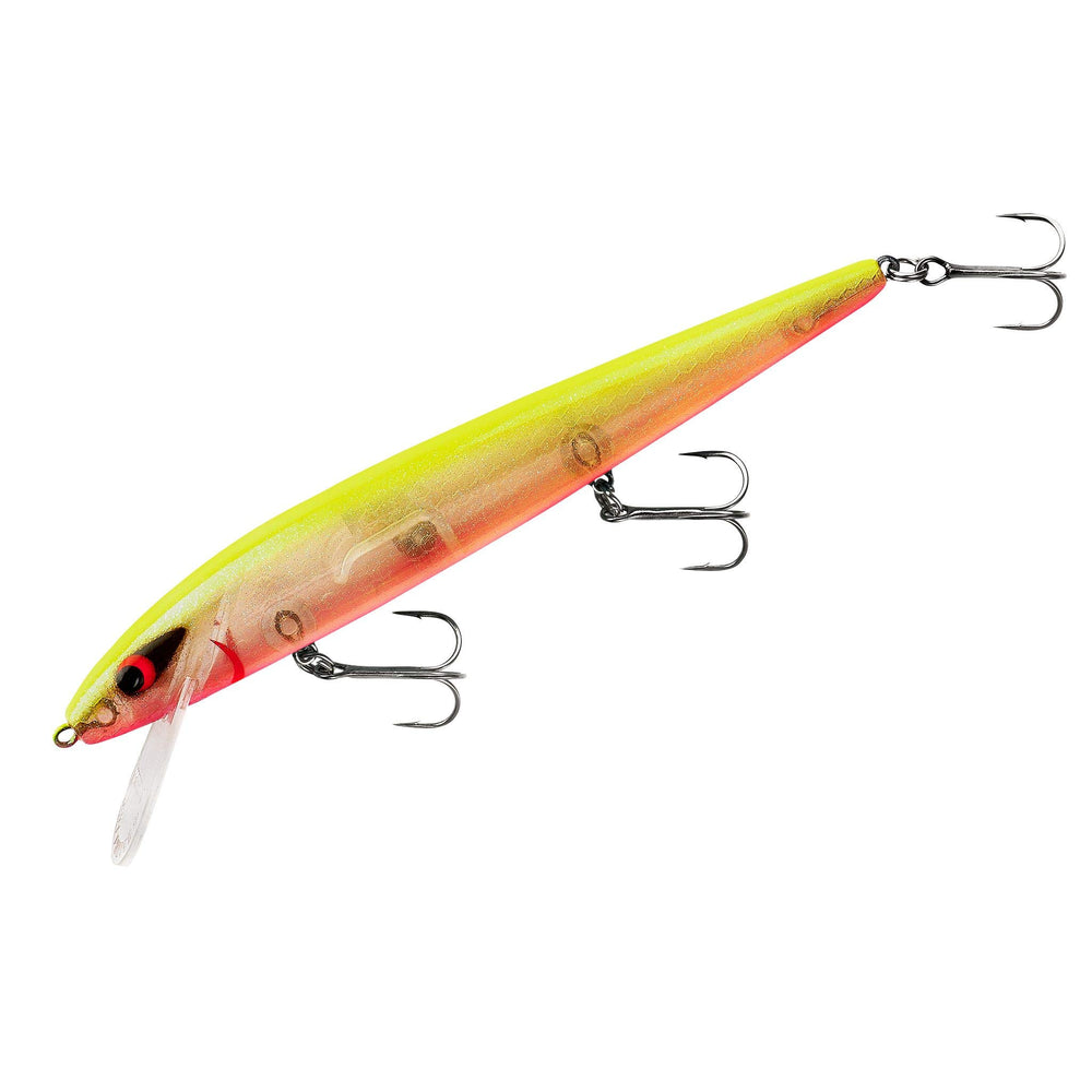 Smithwick Perfect 10 Tackle Sunrise lure with vivid color for daylight visibility and tracking.
